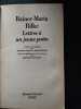 Lettres à un jeune poète. Rilke Rainer Maria  Bernard Grasset  Rainer Biemel