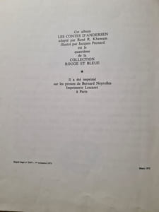 Les Contes D'Andersen