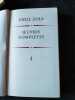 Ceuvres completes. Emile Zola