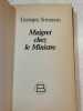 Maigret chez le ministre. Georges Simenon