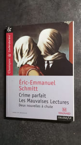 Crime parfait/Les mauvaises lectures: deux nouvelles a chute