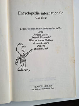 Encyclopédie internationale du rire : Le tour du monde en 4000 histoires drôles. mika waltari