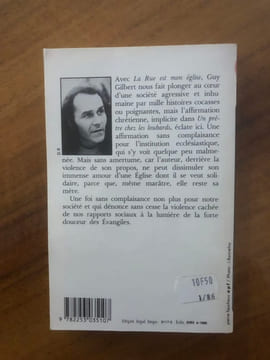 La Rue est mon église. Gilbert Guy