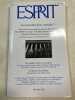 ESPRIT Les marchés hors contrôle. 