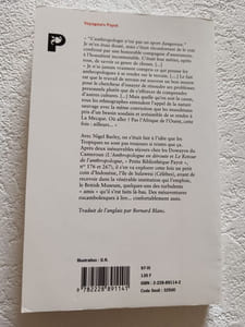 L'anthropologie n'est pas un sport dangereux