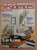 Revue Résidences Décoration N° 42. 