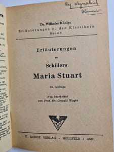 Erläuterungen zu schillers