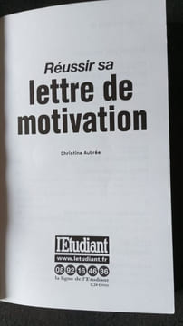Réussir sa lettre de motivation. undefined