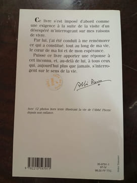 Mémoire d'un croyant. Pierre l'Abbé