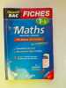 Maths obligatoire et spécialité Te S : 75 fiches détachables. 