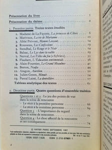 La rencontre dans l'univers romanesque: thèmes et questions d'ensemble
