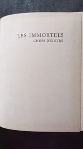 Les immortels chefs-d'oeuvre