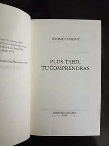 Plus tard tu comprendras