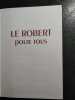 Le Robert Pour Tous. Morvan  Daniel