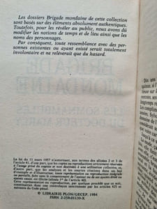 Brigade mondaine 55 : Les somnambules du docteur Marly