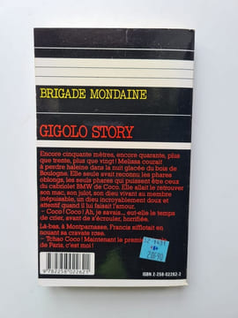 Gigolo story (Brigade mondaine) n°85. Brice Michel