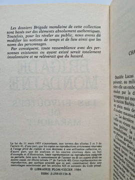 Brigade mondaine 56 : Les envoûtées du marabout. Brice Michel