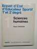 Brevet d'Etat d'éducateur sportif 1er et 2e degré. Pierre Chazaud