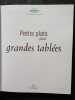 Livre recettes petits plats pour grande tablees. 