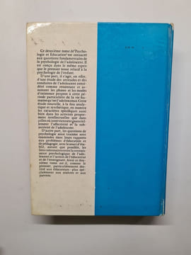 PSYCHOLOGIE ET ÉDUCATION tome II: L'ADOLESCENT. J. LEIP J. DELAY
