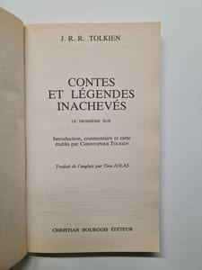 Contes et légendes inachevés tome 3