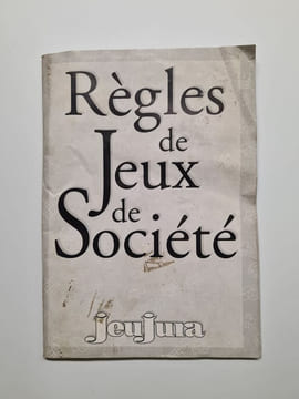 Règles de jeux de sociète. undefined