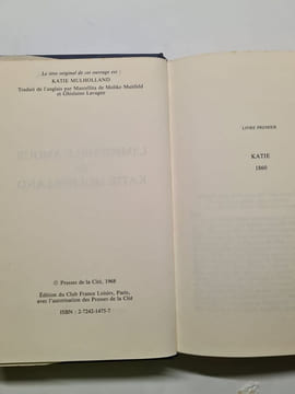 L'impossible amour de katie mulholland. Cookson Catherine