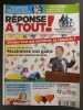 Revue Réponse à tout N° 276. 
