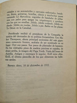 El papa verde alianza tres losada. Miguel Angel Asturias