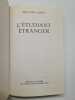 L'étudiant étranger. Labro Philippe