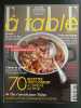 Revue Elle à table N° 74. 