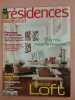 Revue Résidence Décoration Magazine N° 66. 