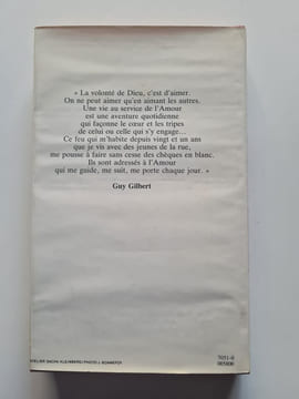 Aventurier de l'amour. Guy Gilbert