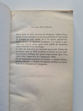 Nicolas eymerich inquisiteur. Valerio Evangelisti