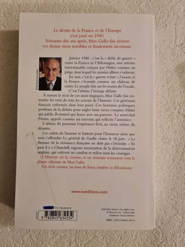 1940 de l'abime à l'espérance. Max Gallo