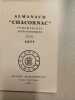 Almanach chacornac - ephémérides astronomiques 1977. 