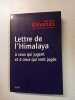 lettre de l'himalaya. davenas laurent