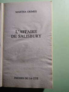 L'affaire de Salisbury