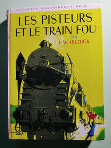 Les pisteurs et le train fou
