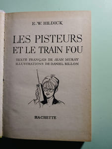 Les pisteurs et le train fou