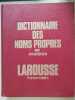 Dictionnaires des noms propres. 