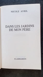 Dans les jardins de mon père