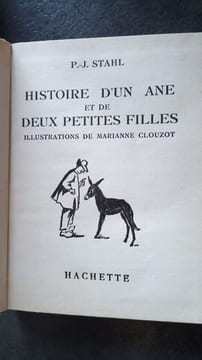 Histoire d'un ane et de deux jeunes filles. P.-J. Stahl
