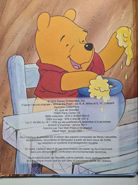 Winnie l'ourson et l'arbre à miel. Disney