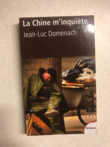 La Chine m'inquiète