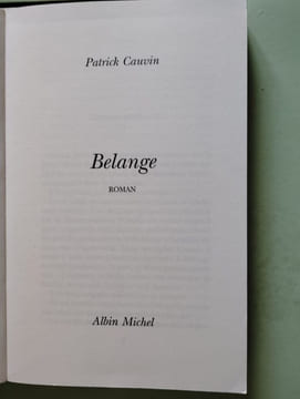 Belange. Cauvin Patrick