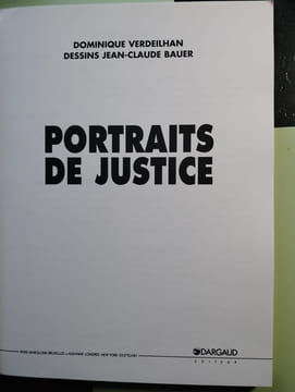 Portraits de justice. Verdeilhan Bauer