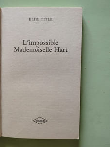 L'Impossible Mademoiselle Hart