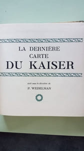 La Derniere Carte Du Kaiser