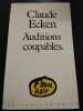 Auditions coupables. Ecken Claude